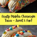 Fruity Pebbles Cheesecake Tacos Recipe