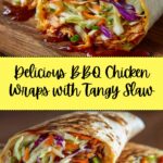 Crispy BBQ Chicken Wrap Recipe
