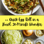 Egg Roll in a Bowl Recipe