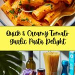 Creamy Tomato Garlic Pasta Recipe