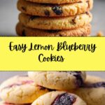 Lemon Blueberry Cookies Recipe