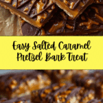 Salted Caramel Pretzel Bark Recipe