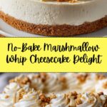 Marshmallow Whip Cheesecake : No-Bake Dream Dessert Recipe