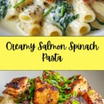 Salmon Spinach Pasta Dish Recipe