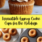 Eggnog Cookie Cups Recipe