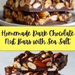 Dark Chocolate and Sea Salt Nut Bars Recipe
