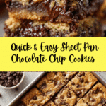 Sheet Pan Chocolate Chip Cookies Recipe