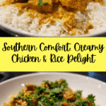 Creamy Smothered Chicken and Rice Recipe