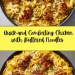 Chicken with Buttered Noodles Recipe