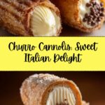 Churro Cannolis (Cannoli Recipe and Cannoli Filling) Recipe