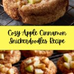 Spiced Apple Cinnamon Snickerdoodle Cookies Recipe