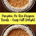 Pumpkin Pie Rice Krispies Treats Recipe
