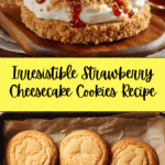 strawberry cheesecake cookies Recipe