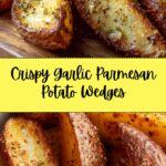 Garlic Parmesan Potato Wedges Recipe
