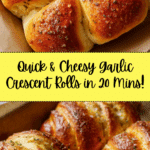 Cheesy Garlic Crescent Rolls Recipe