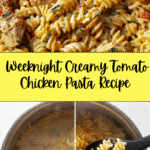 Creamy Tomato Chicken Pasta Recipe