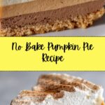 No Bake Pumpkin Pie Recipe