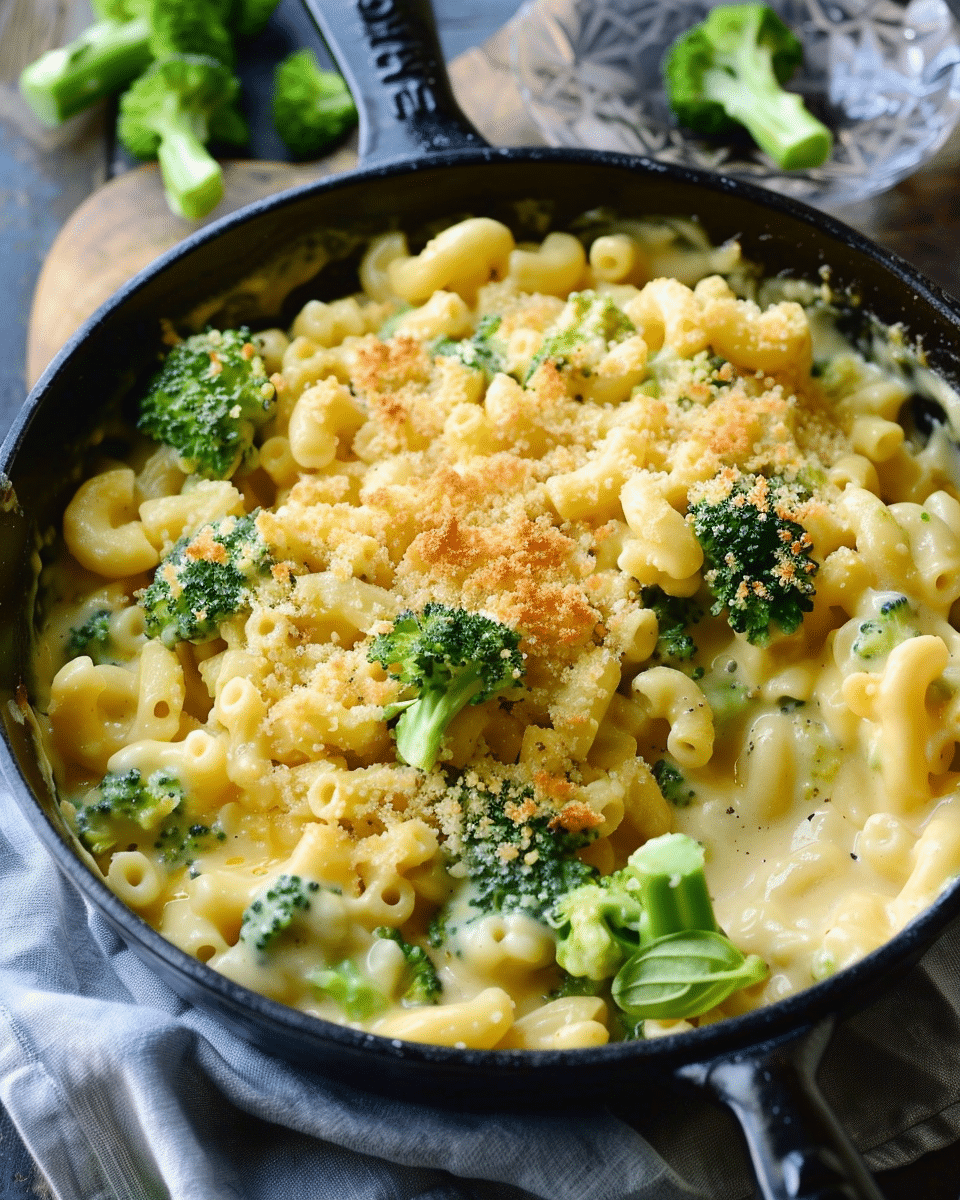 One‑Pot Healthy Broccoli Mac and Cheese