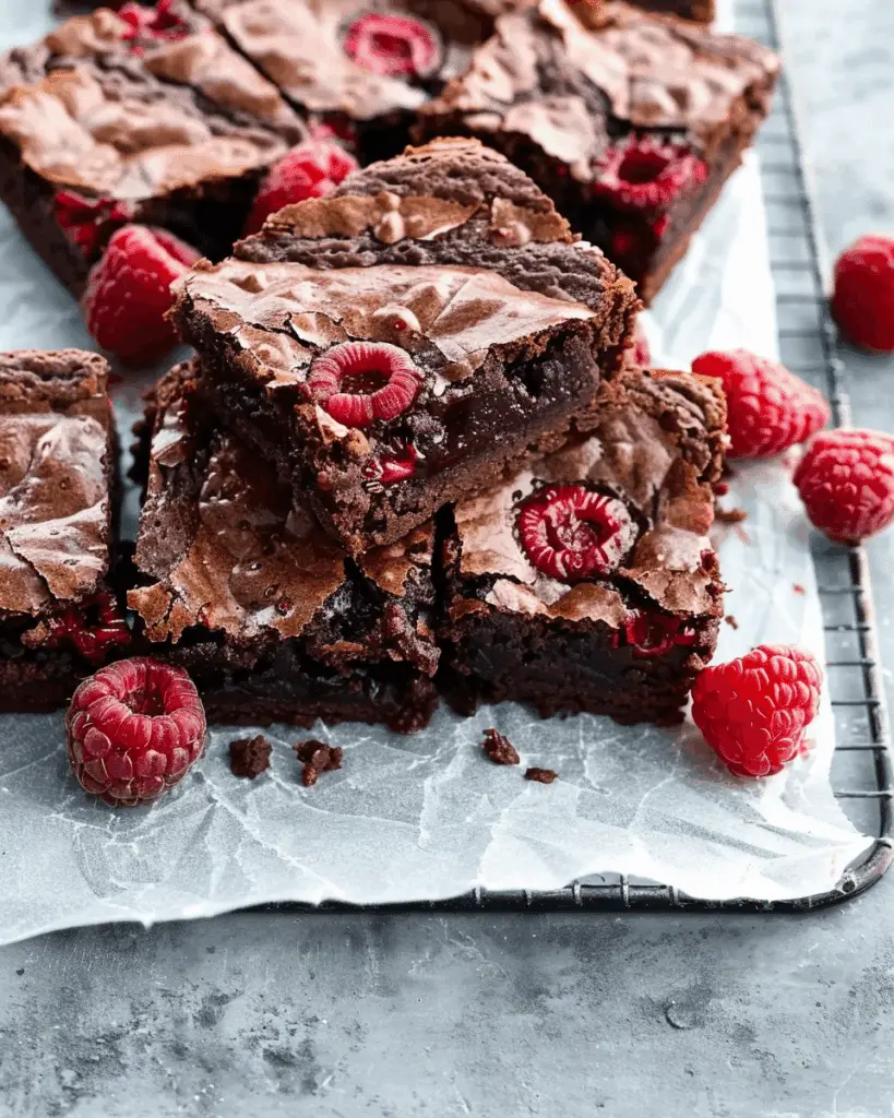 Raspberry Brownies