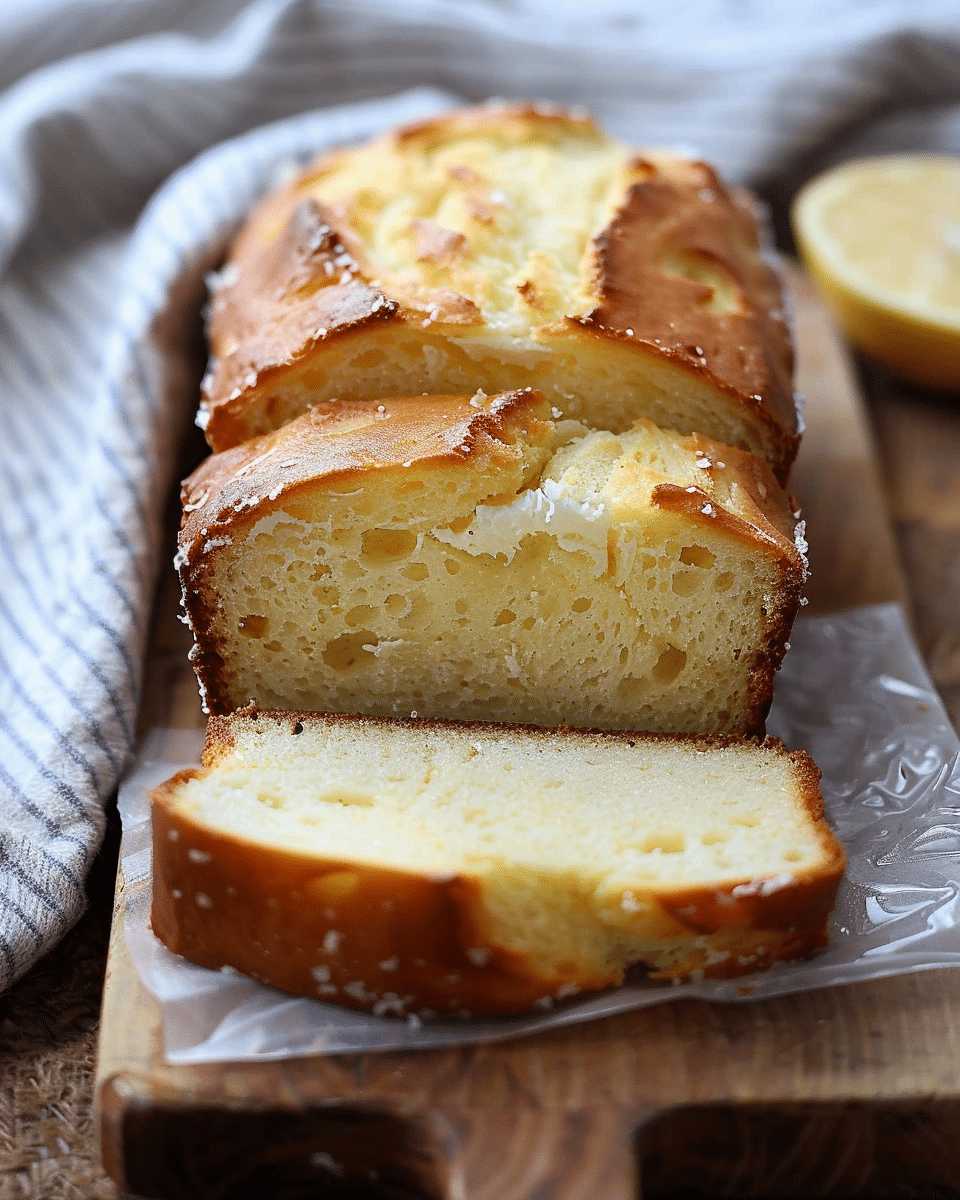 Lemon Cream Cheese Bread