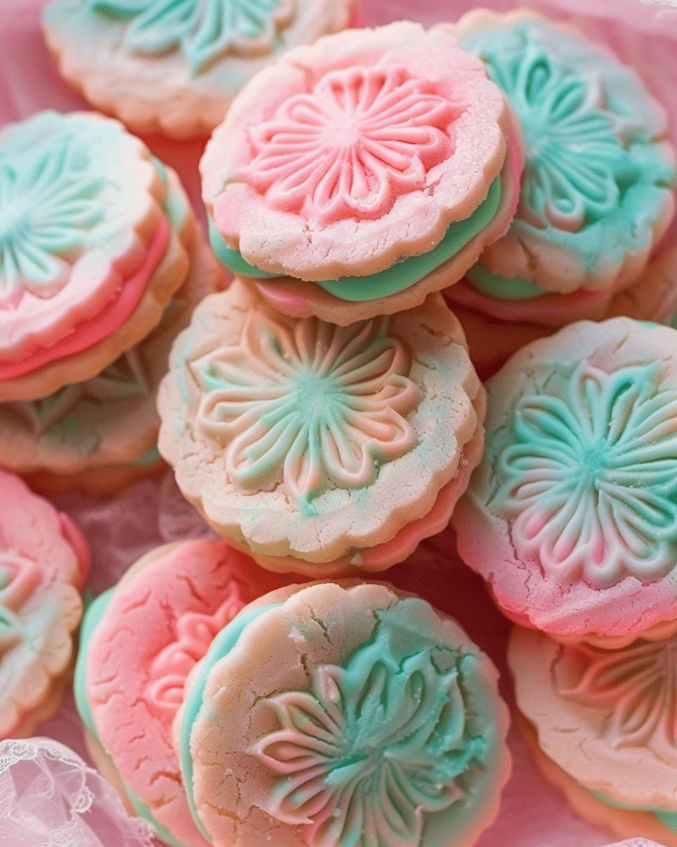 Pastel Sugar Cookie Sandwiches (Updated Version)