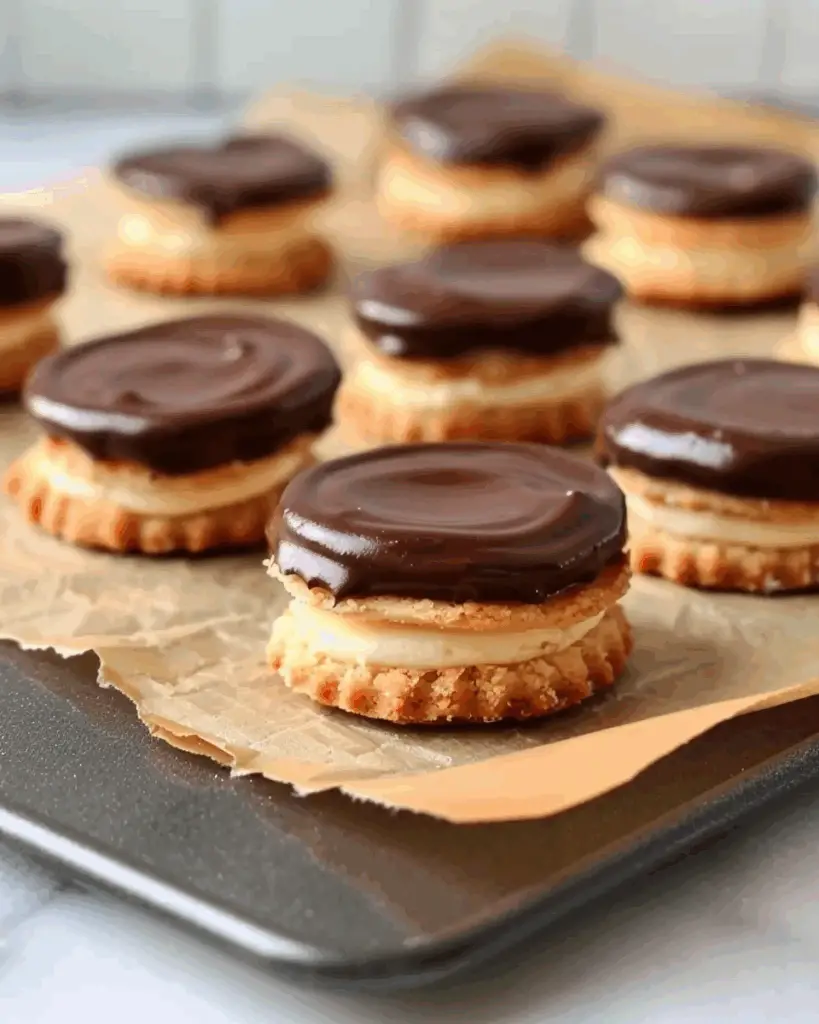 Easy Boston Cream Pie Cookie Bites Recipe