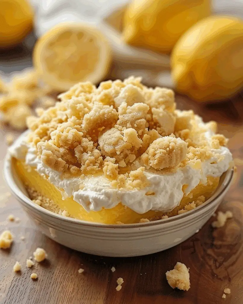 Irresistibly Sweet Sugar Cookie Lemonade Crumble