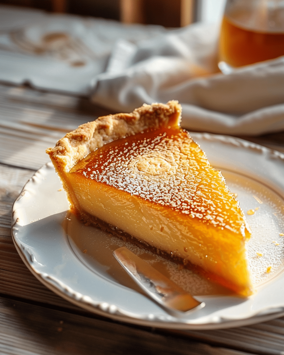 Golden Greek Honey Pie (Melopita)