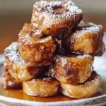 Cinnamon Roll French Toast Bites