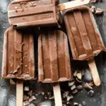 Homemade Chocolate Fudgesicles