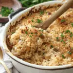 French Onion Rice Bake