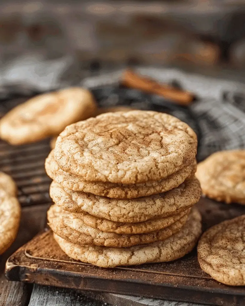 Chewy Snickerdoodle Cookies