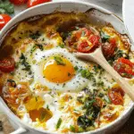 Baked Feta Eggs