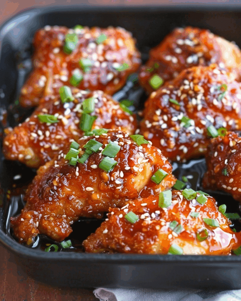 Baked Honey Sesame Chicken