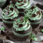 Mint Chocolate Cupcakes 2 Mint Chocolate Cupcakes