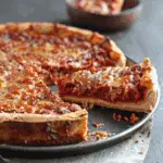 Homemade Chicago-Style Deep Dish Pizza