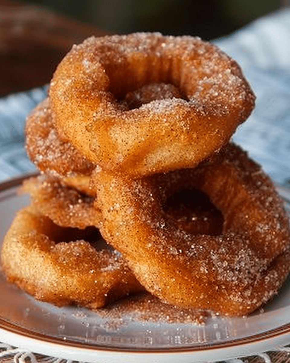 Fried Cinnamon Apple Rings Recipe