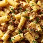 Creamy Sausage Rigatoni (One-Pan, 30-Minute Meal) Recipe