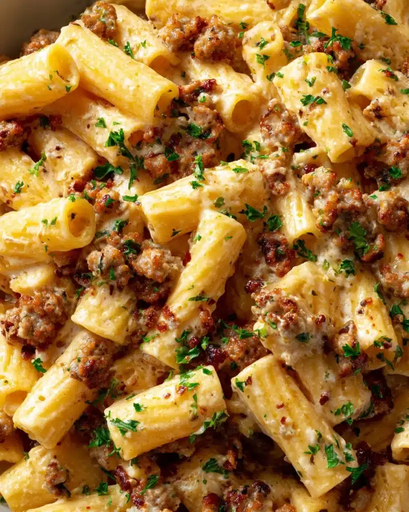 Creamy Sausage Rigatoni (One-Pan, 30-Minute Meal) Recipe