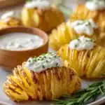 Crispy Hasselback Potatoes Recipe