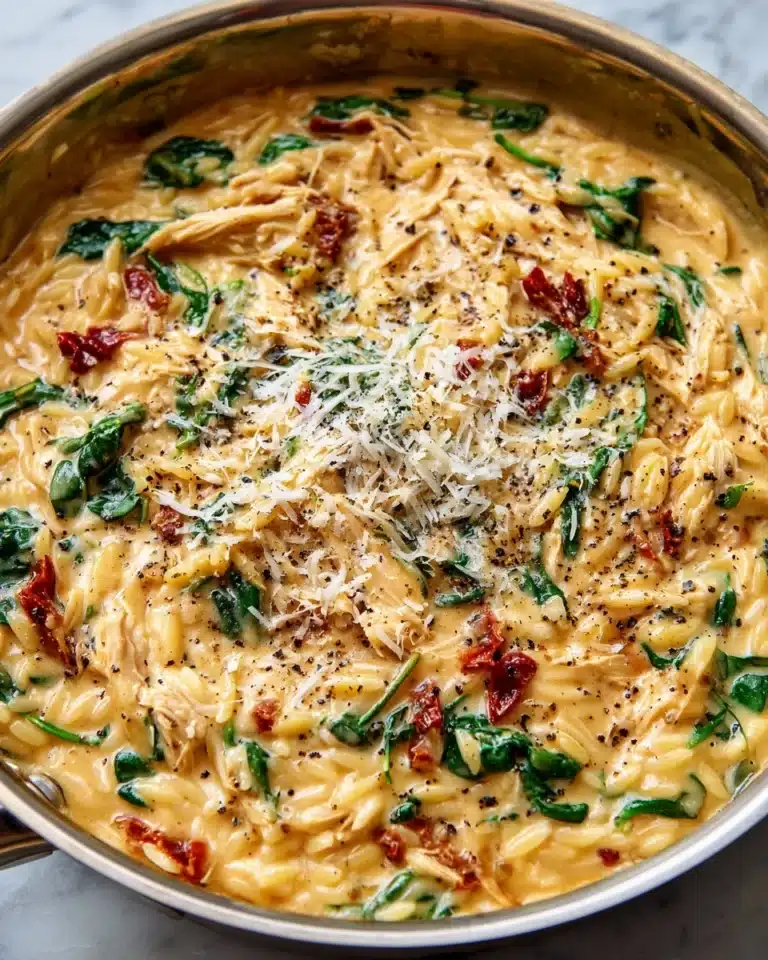 Marry Me Chicken Orzo {One Pot} Recipe