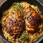 Slow Cooker Parmesan Herb Chicken & Orzo Recipe