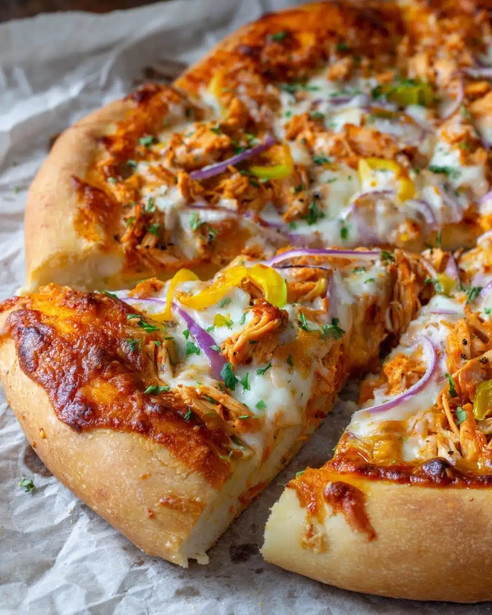 Buffalo Chicken Pizza Recipe