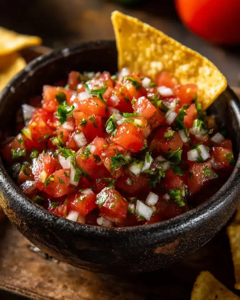 Authentic Pico de Gallo Recipe