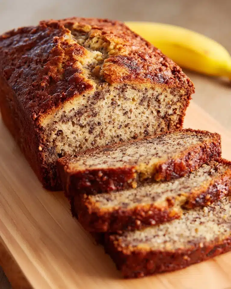 Moist Banana Bread Recipe