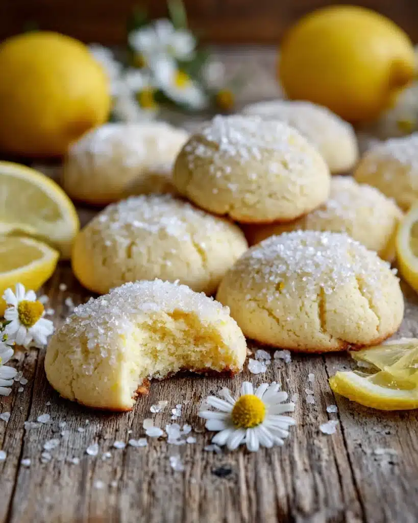 Perfectly Soft and Chewy Lemon Sugar Cookies Recipe