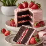 Strawberry Chocolate Cake Recipe