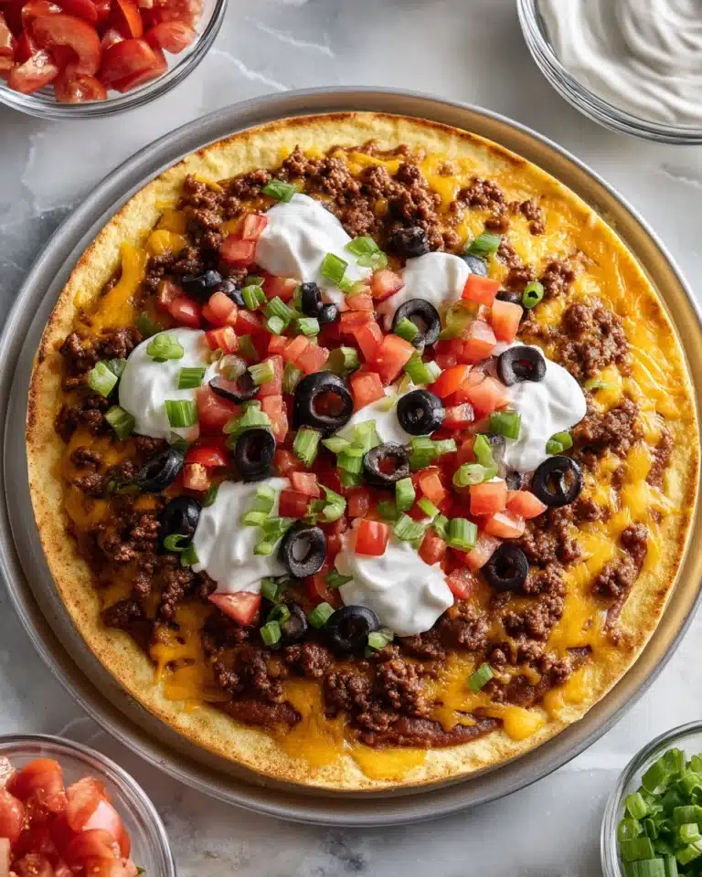 Taco Pizza Recipe