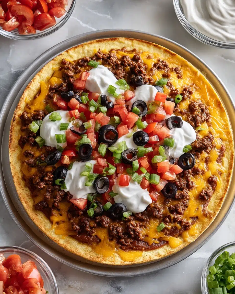 Taco Pizza Recipe
