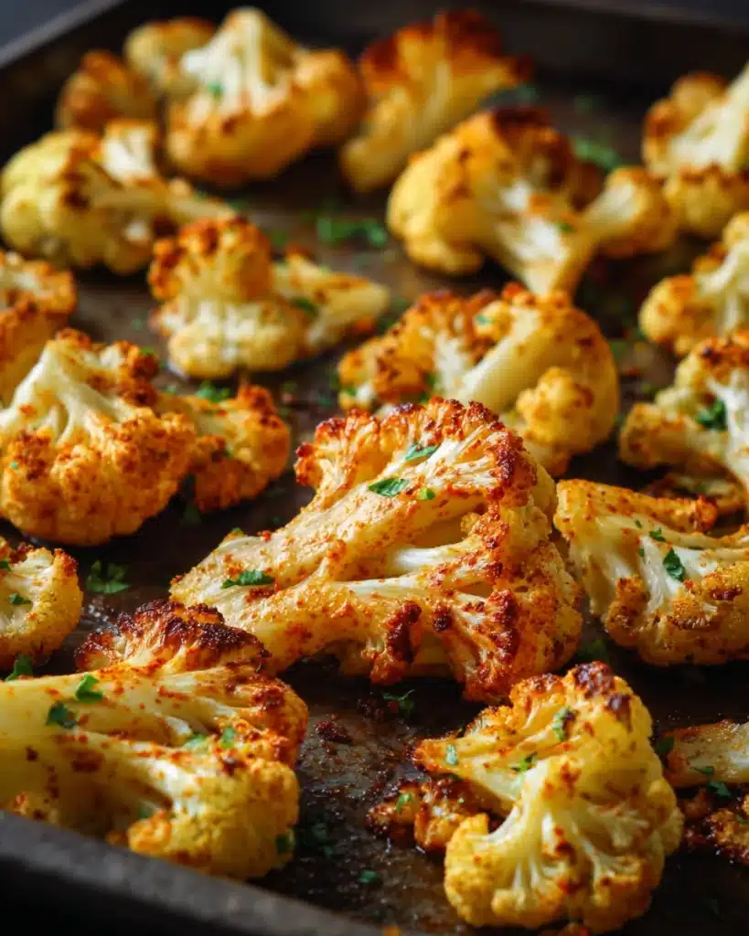 Oven Roasted Cauliflower Recipe